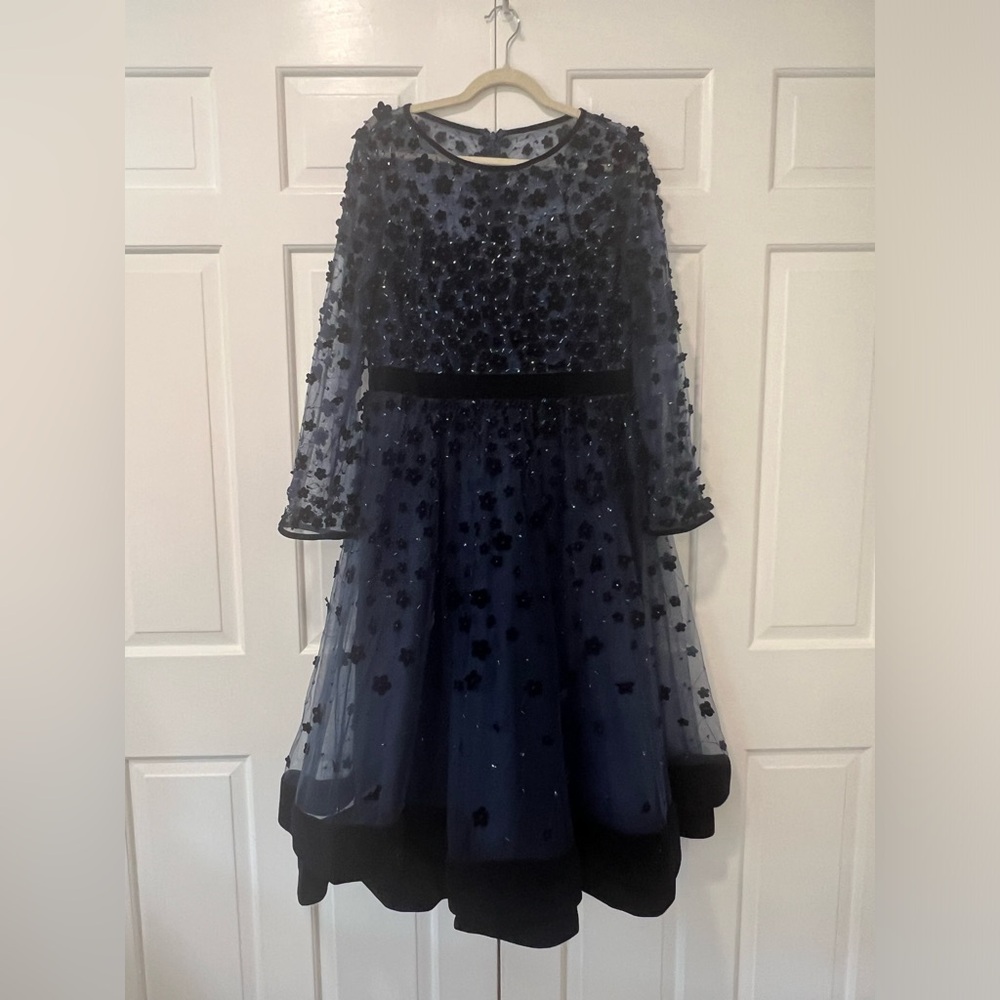 NWOT Mac Duggal Beaded Cocktail Dress